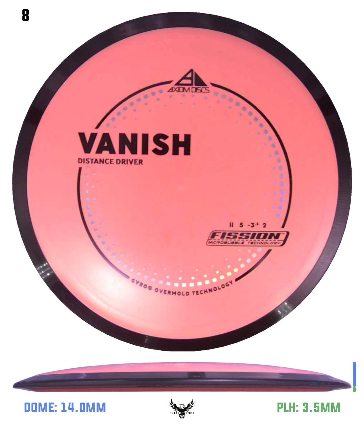 Axiom Fission Vanish - New Stock Stamp