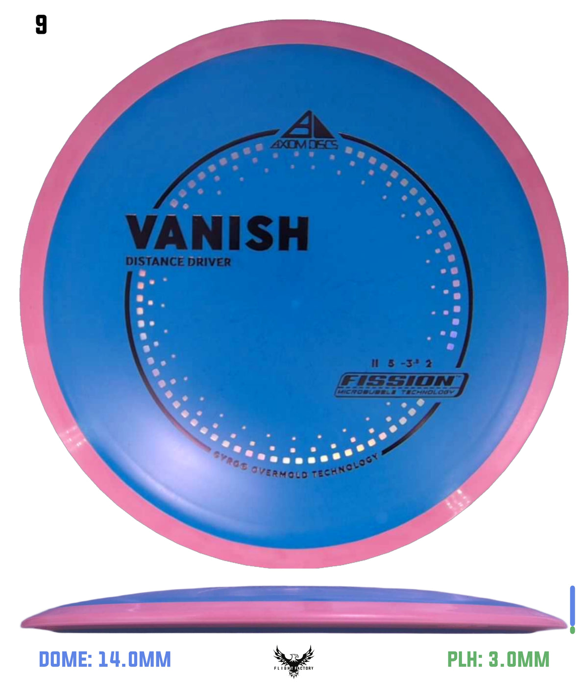 Axiom Fission Vanish - New Stock Stamp