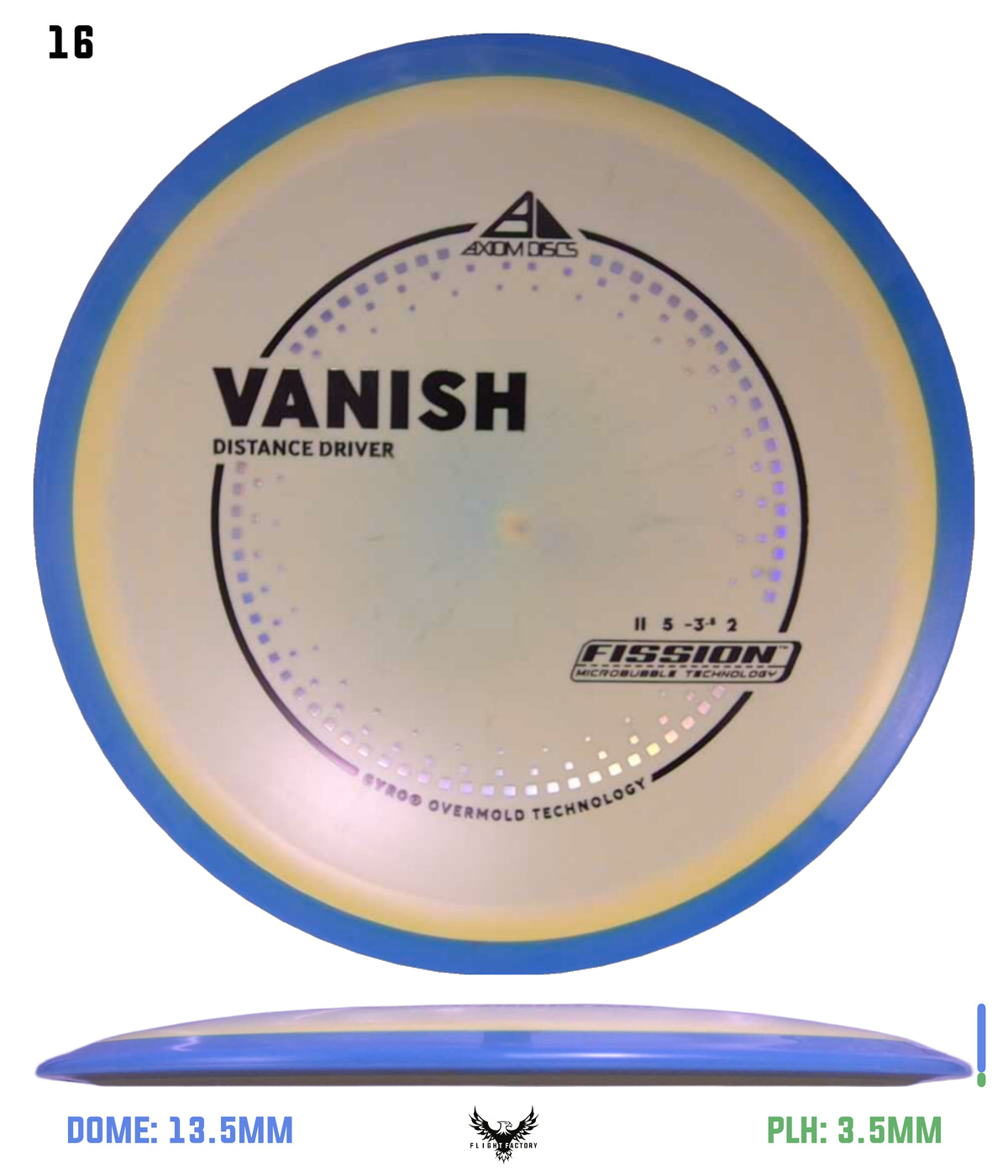 Axiom Fission Vanish - New Stock Stamp
