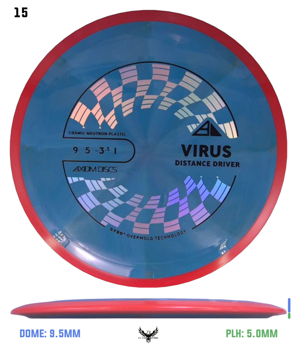 Axiom Cosmic Neutron Virus - New Stock Stamp