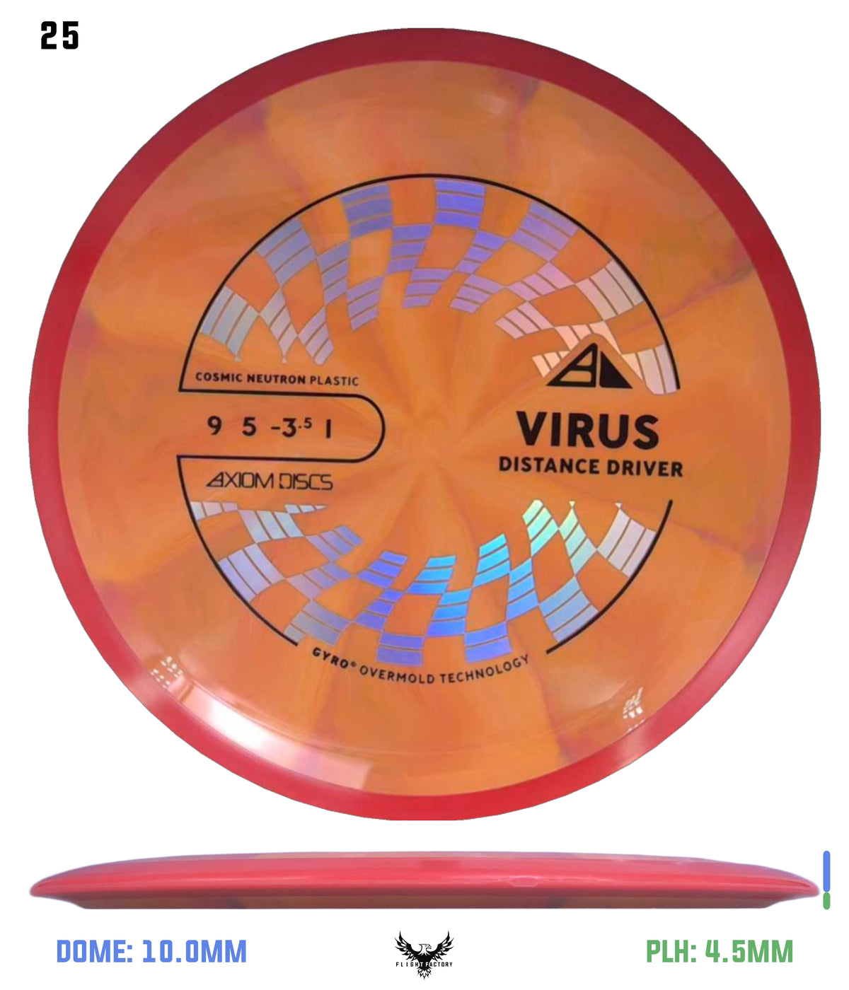Axiom Cosmic Neutron Virus - New Stock Stamp