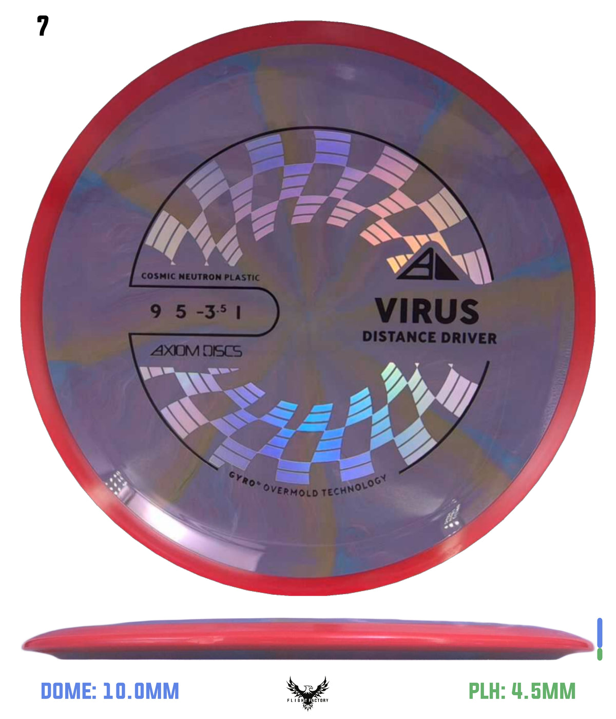 Axiom Cosmic Neutron Virus - New Stock Stamp