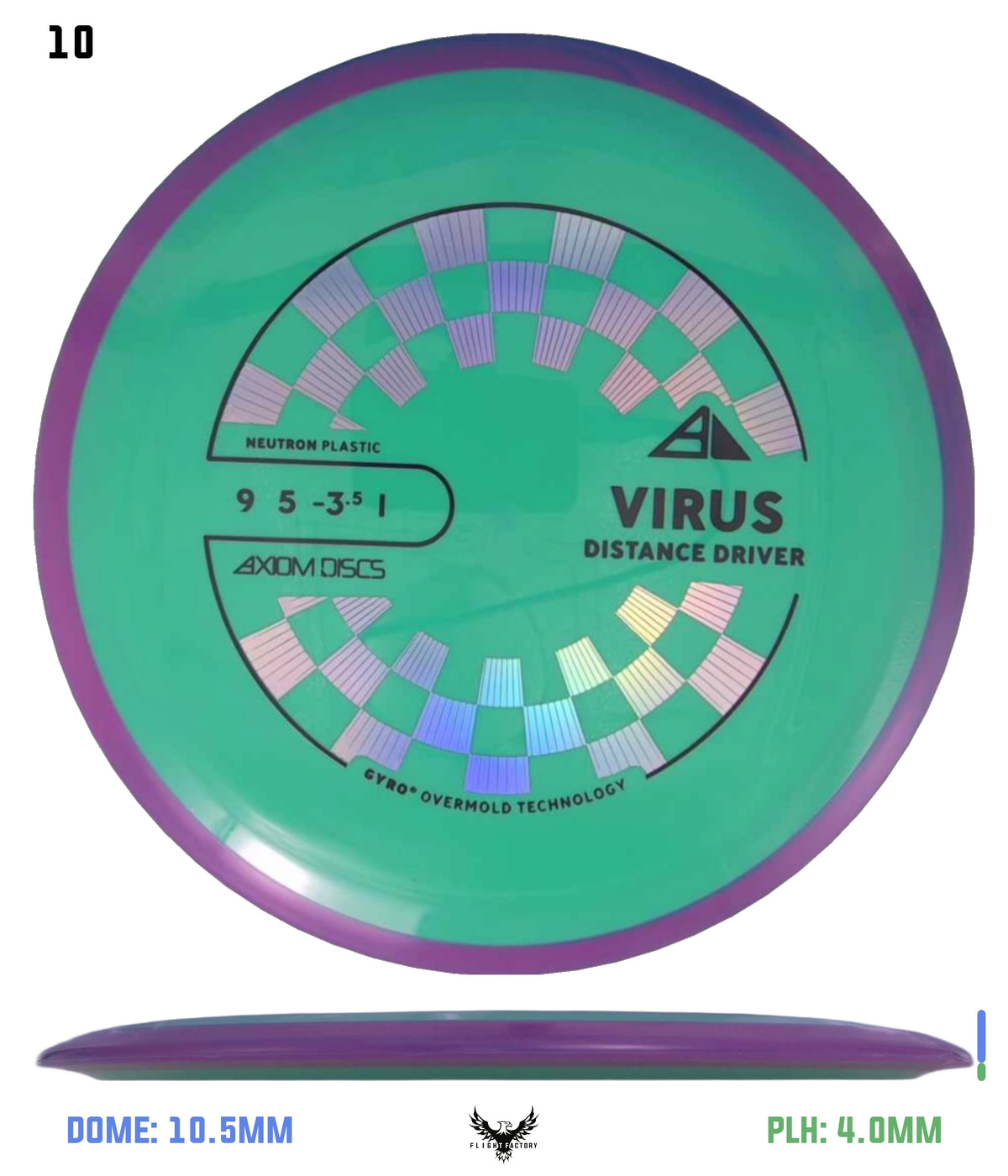 Axiom Neutron Virus - New Stock Stamp