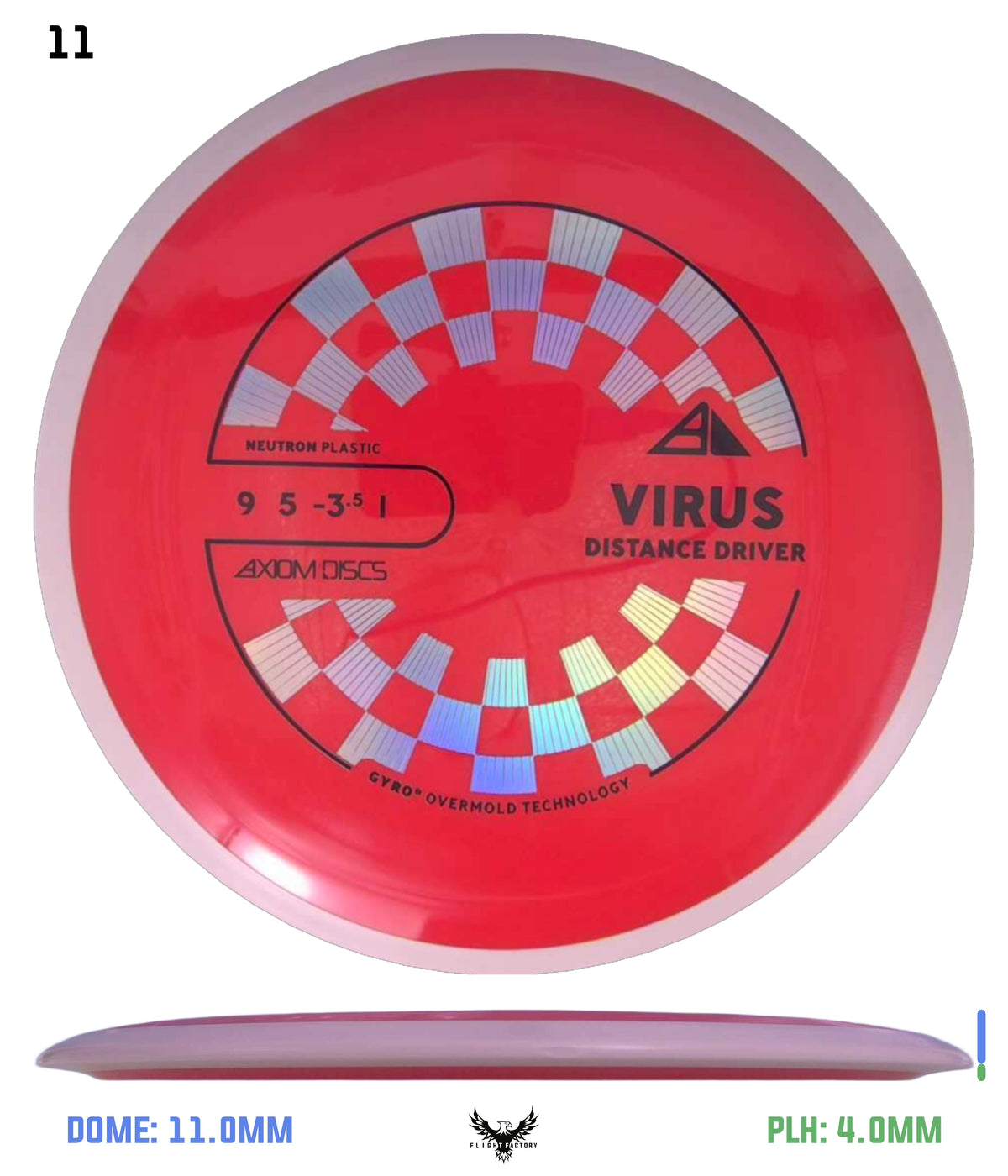 Axiom Neutron Virus - New Stock Stamp