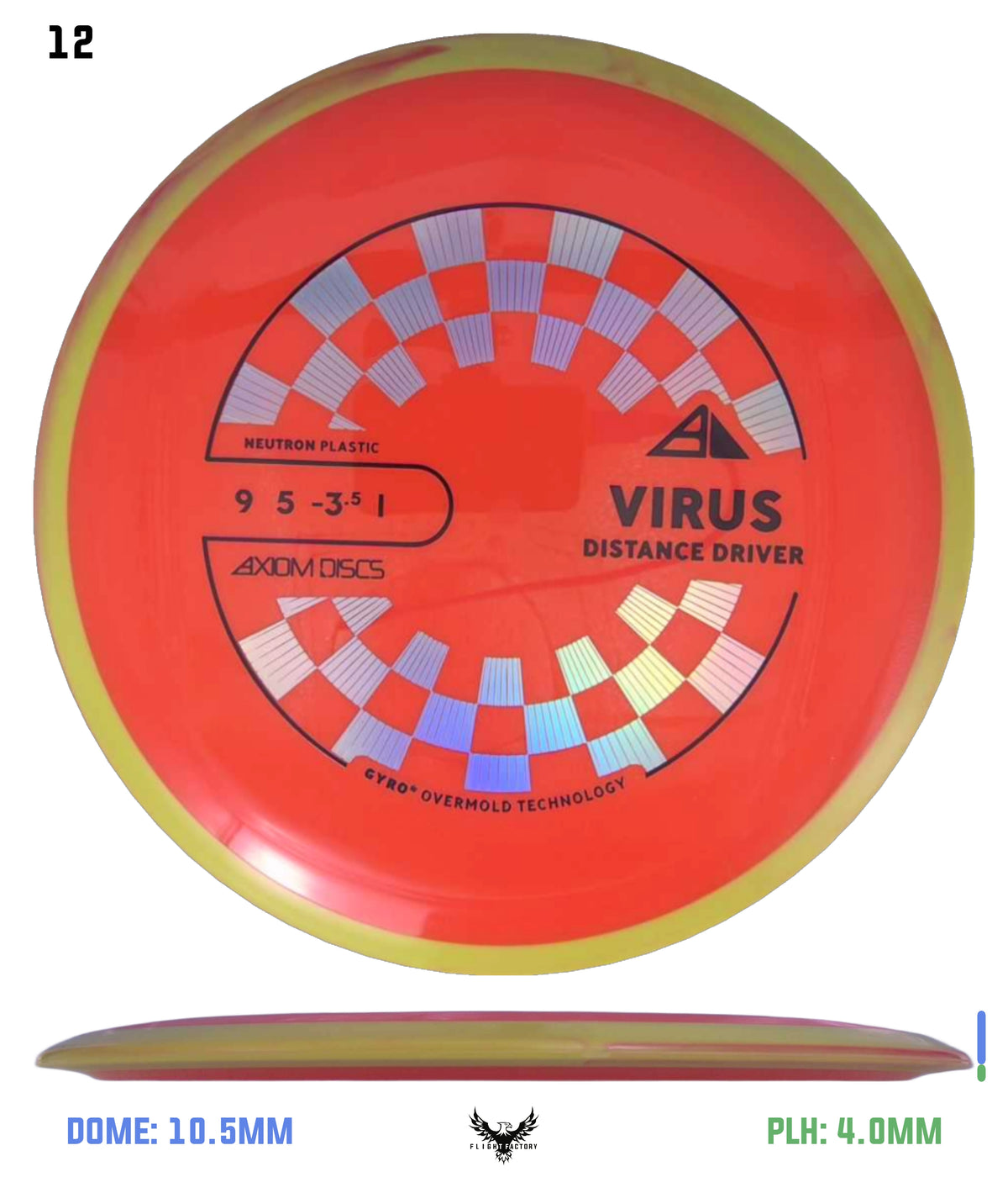 Axiom Neutron Virus - New Stock Stamp