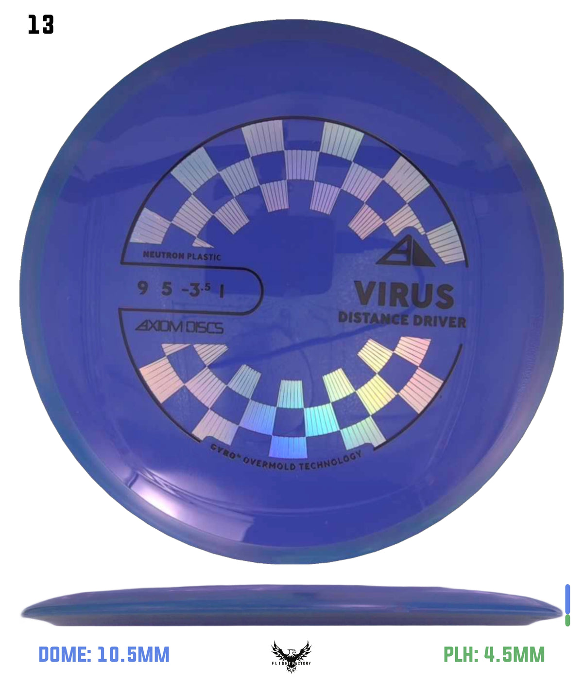 Axiom Neutron Virus - New Stock Stamp