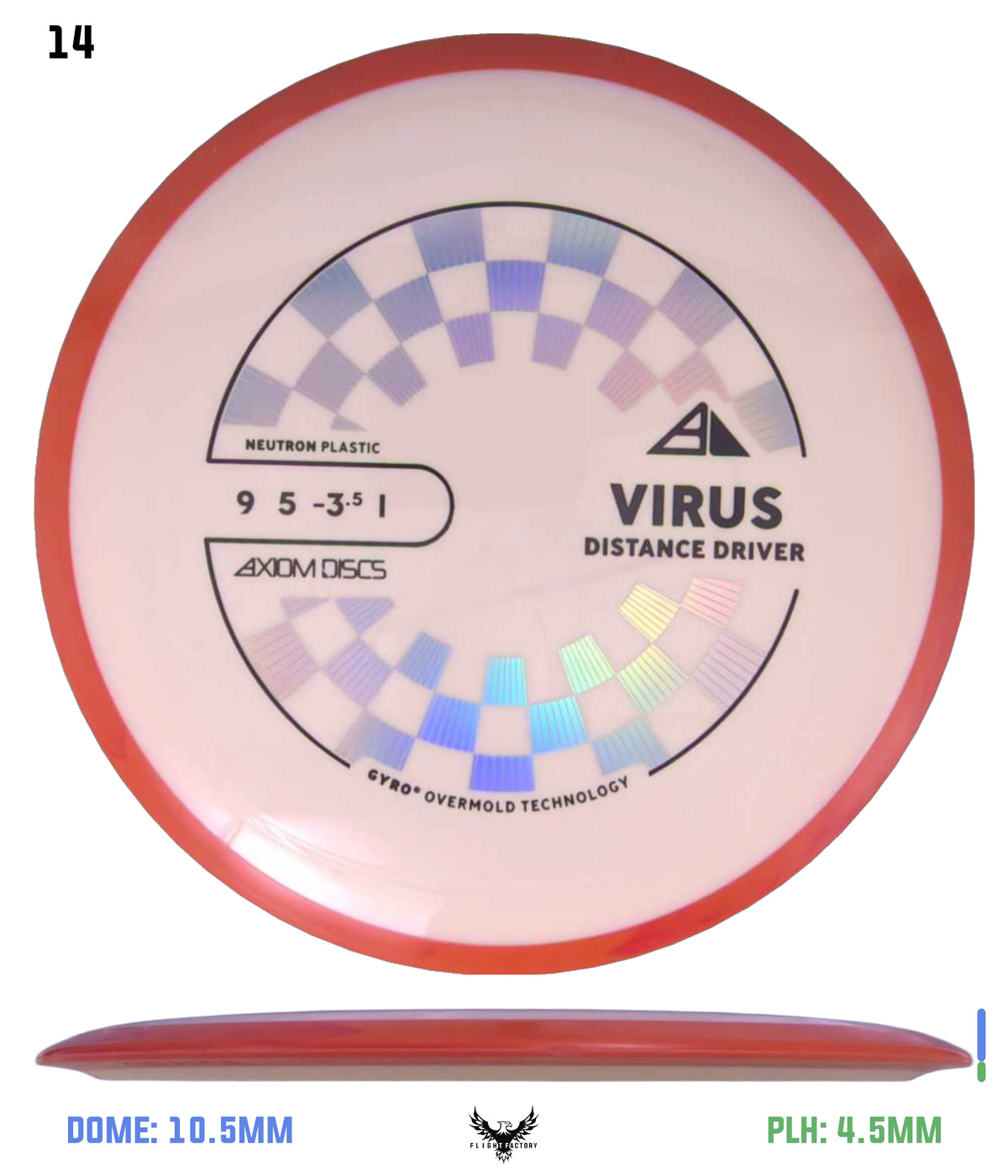 Axiom Neutron Virus - New Stock Stamp