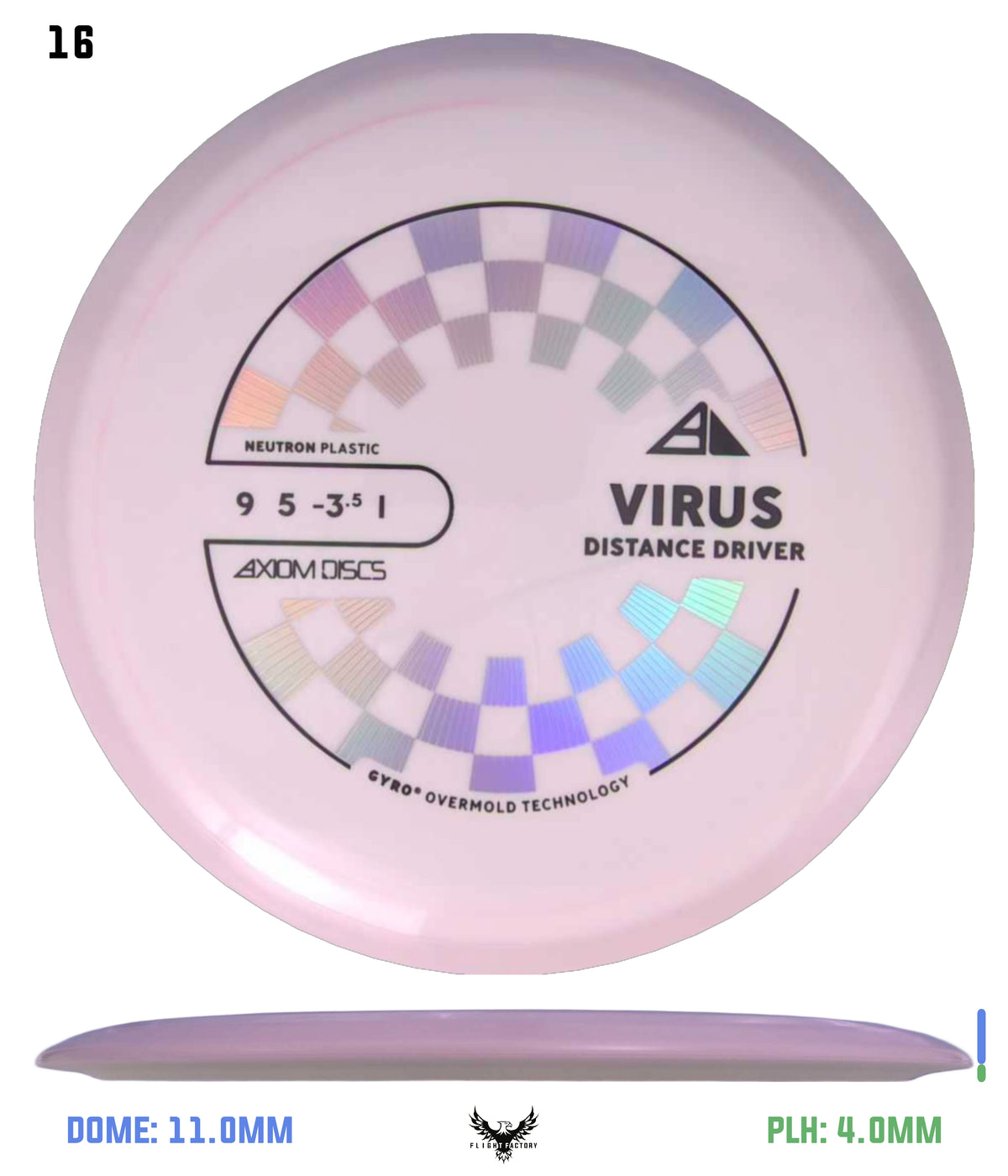 Axiom Neutron Virus - New Stock Stamp