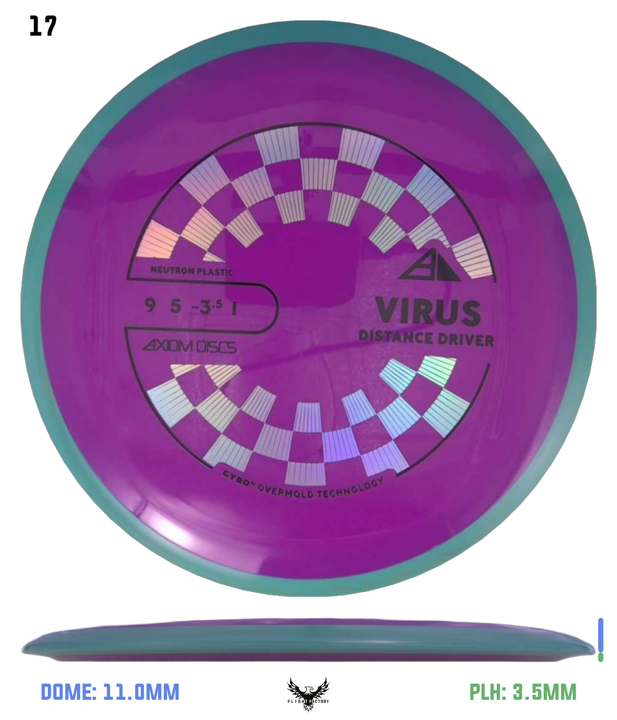 Axiom Neutron Virus - New Stock Stamp