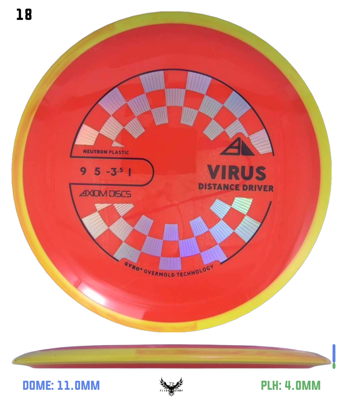 Axiom Neutron Virus - New Stock Stamp
