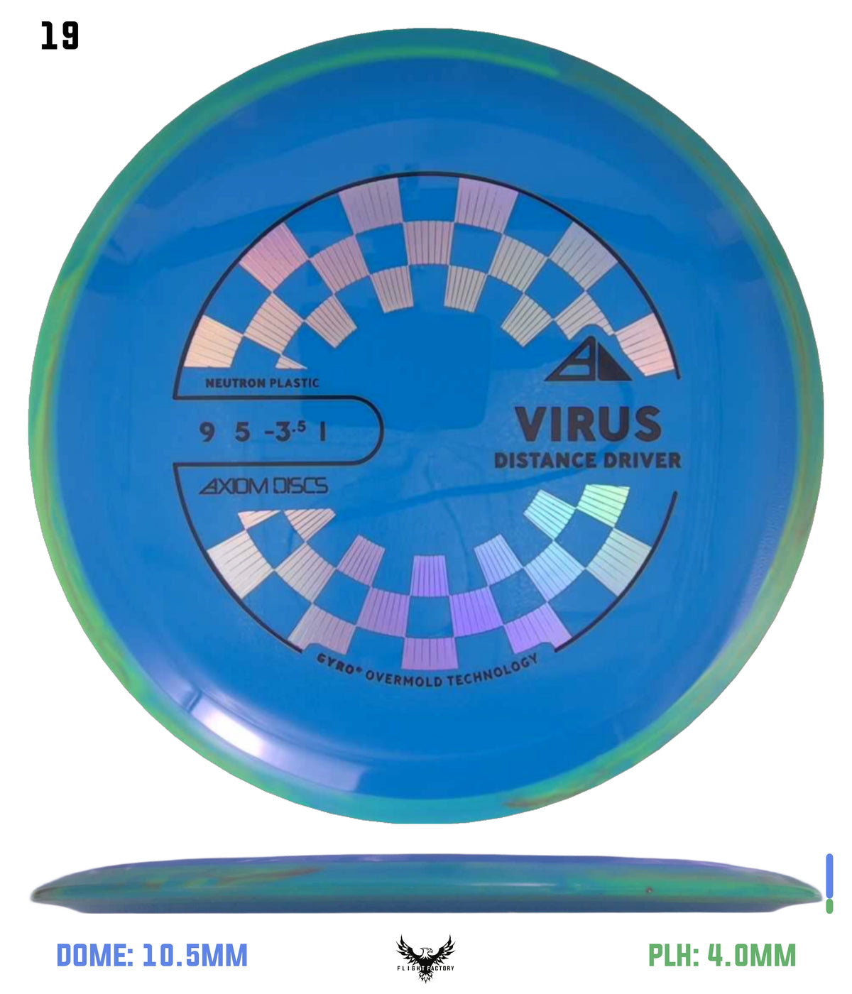 Axiom Neutron Virus - New Stock Stamp