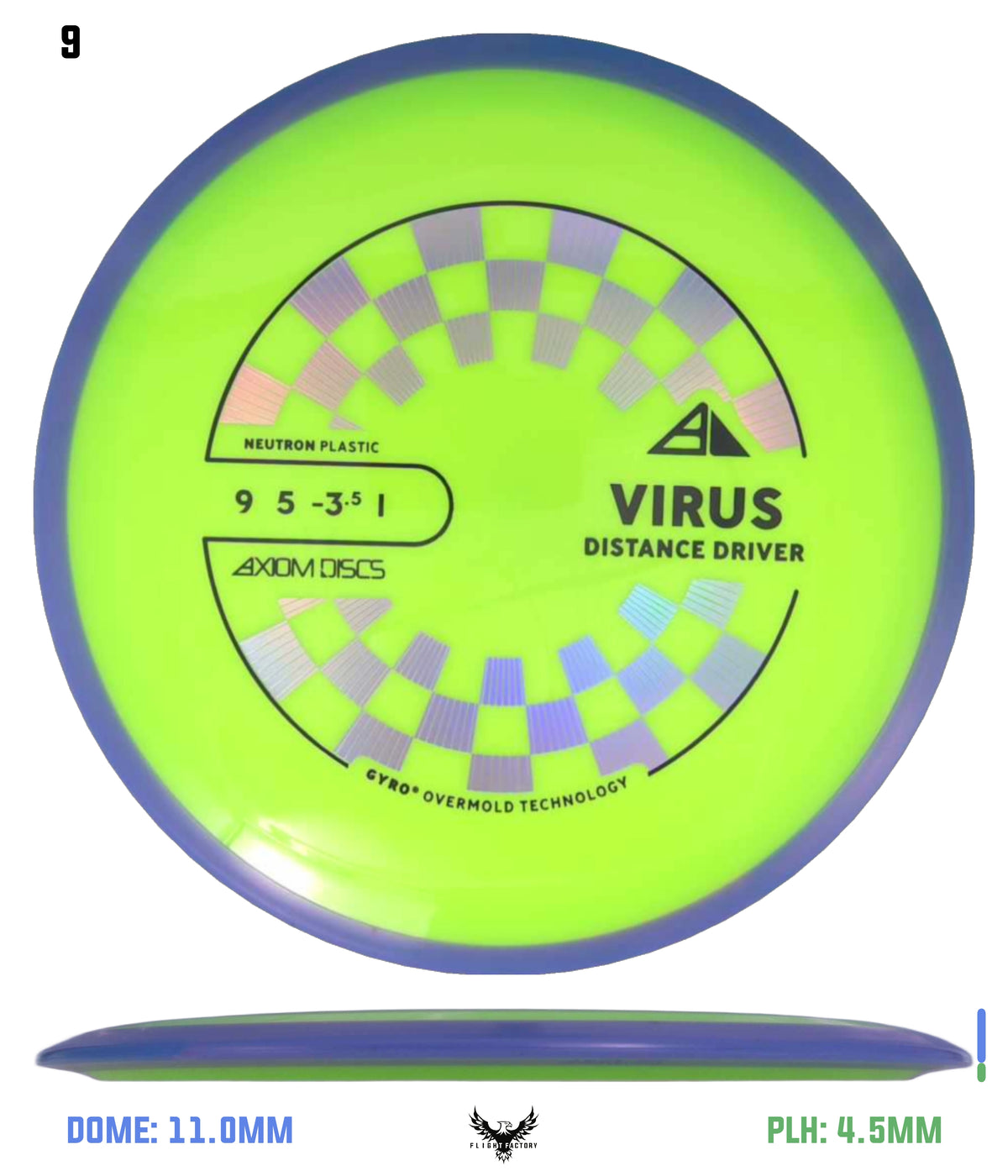 Axiom Neutron Virus - New Stock Stamp