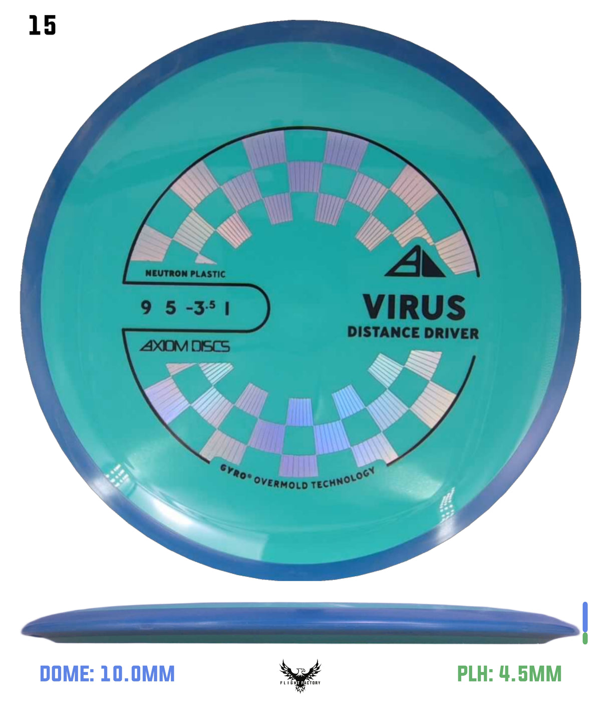 Axiom Neutron Virus - New Stock Stamp