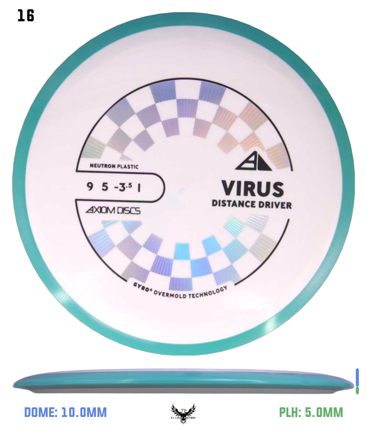Axiom Neutron Virus - New Stock Stamp