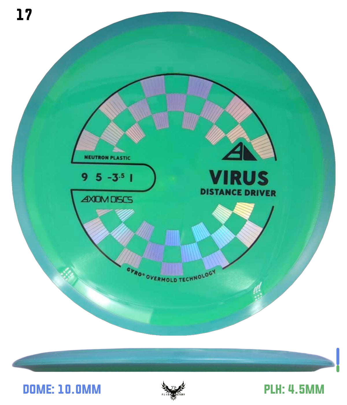 Axiom Neutron Virus - New Stock Stamp