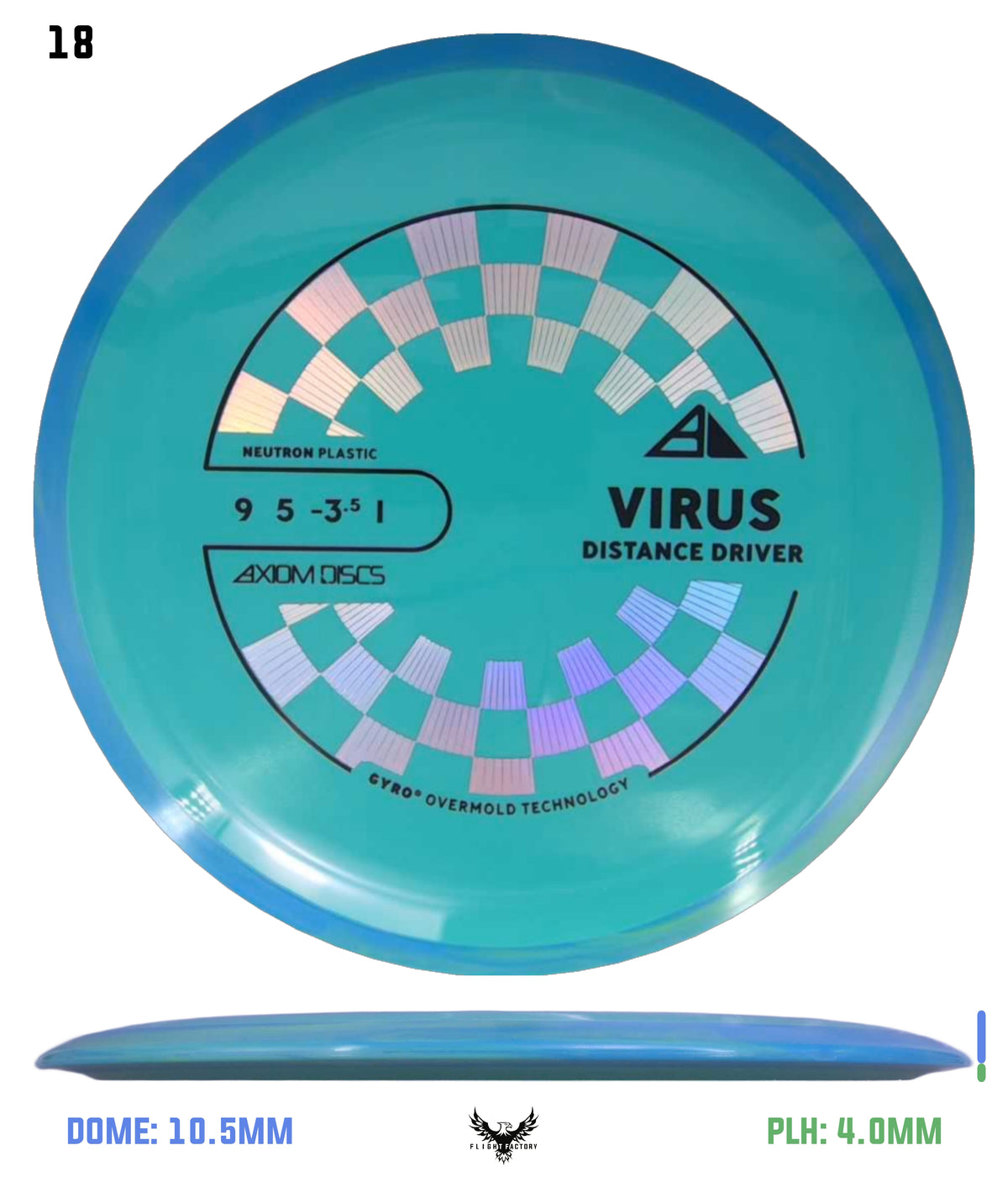 Axiom Neutron Virus - New Stock Stamp
