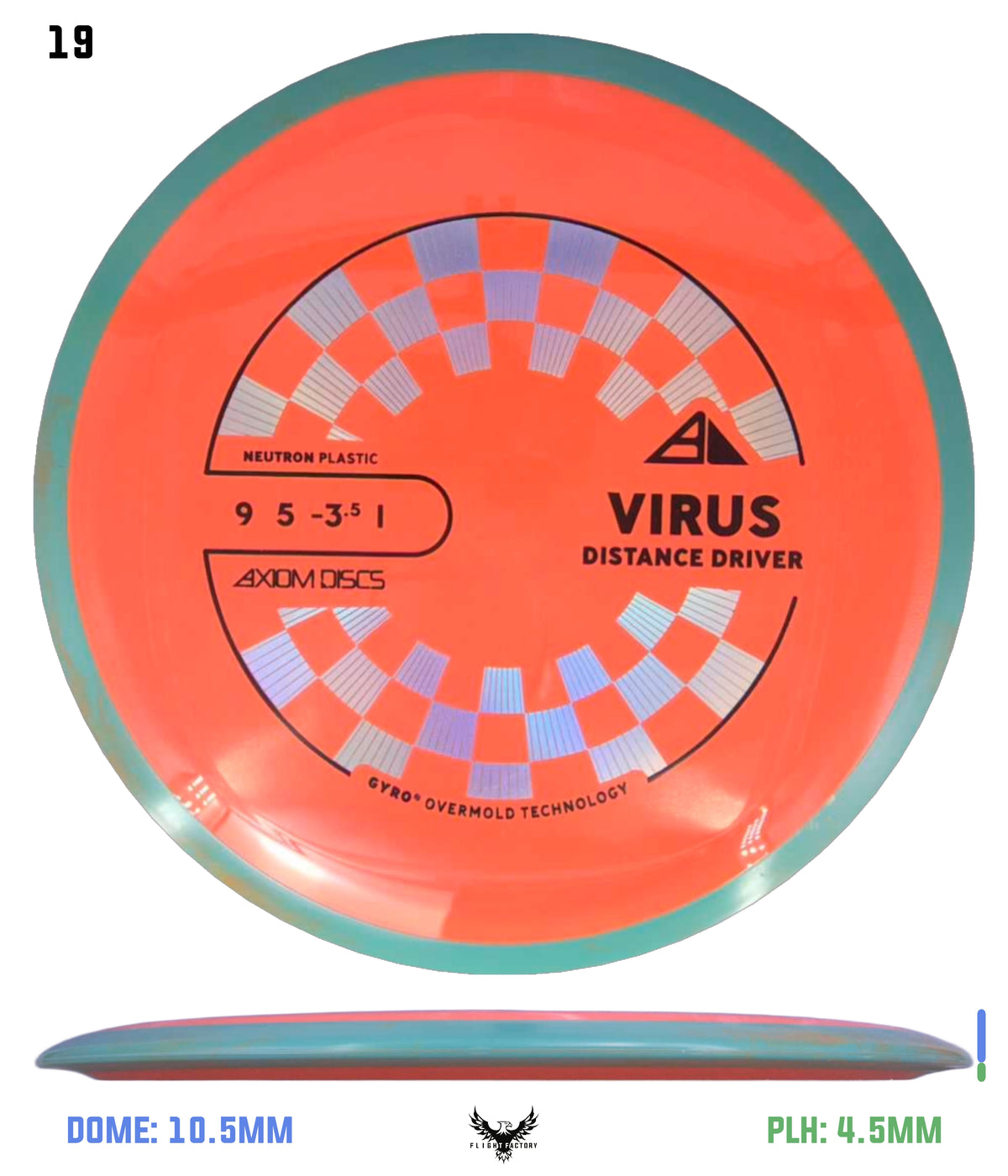 Axiom Neutron Virus - New Stock Stamp