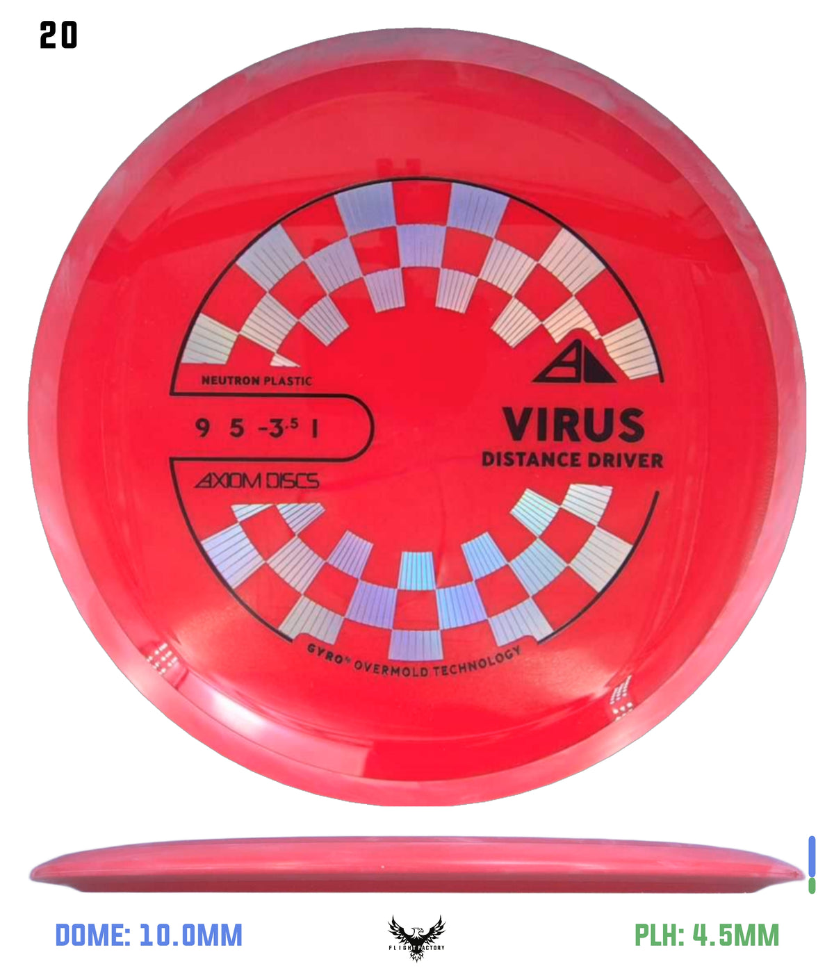 Axiom Neutron Virus - New Stock Stamp