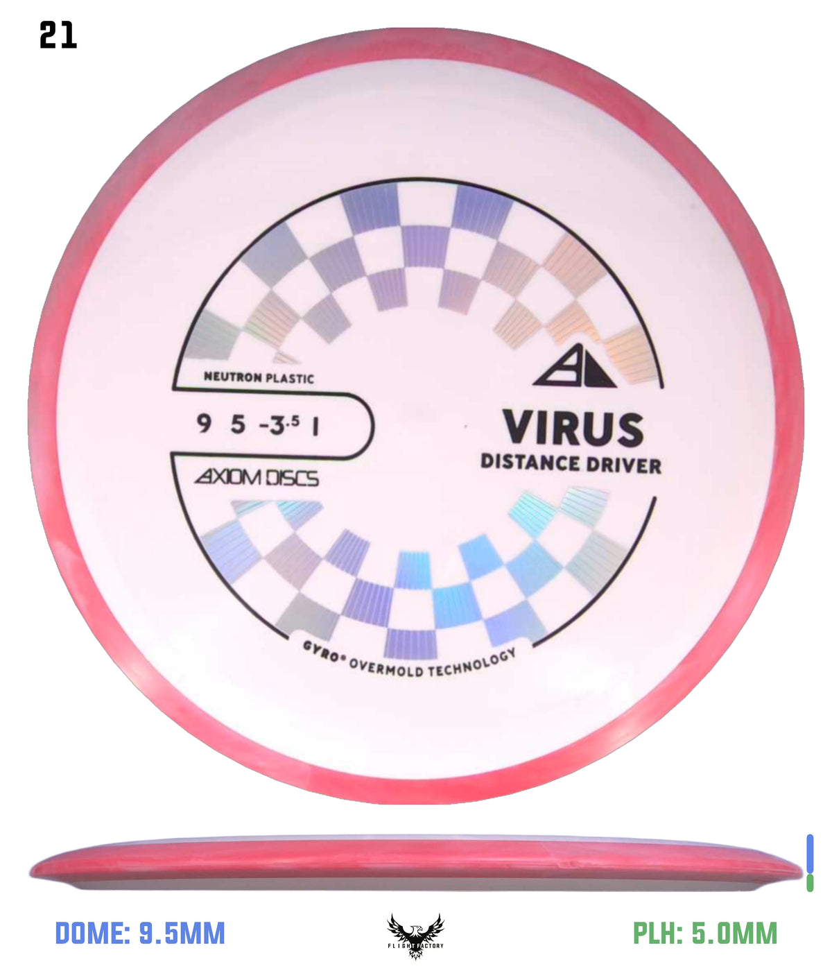 Axiom Neutron Virus - New Stock Stamp