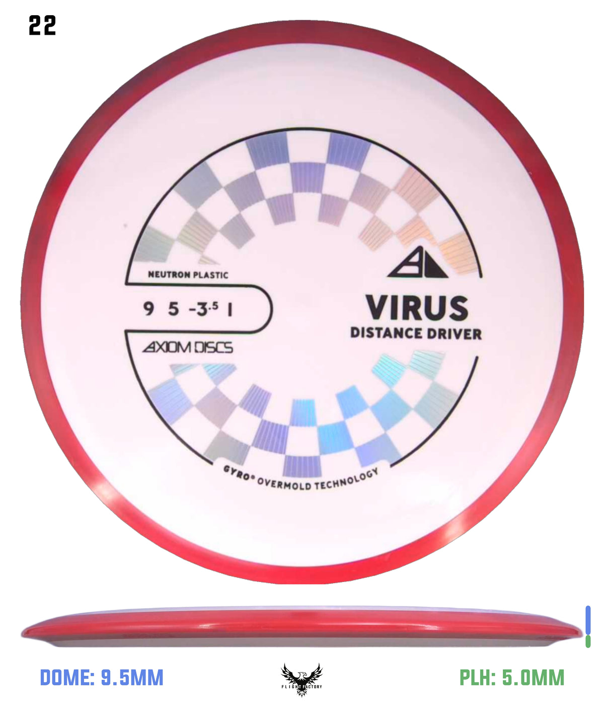 Axiom Neutron Virus - New Stock Stamp