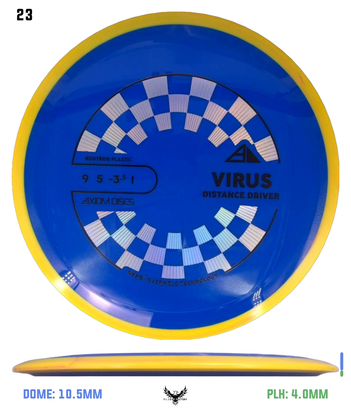 Axiom Neutron Virus - New Stock Stamp