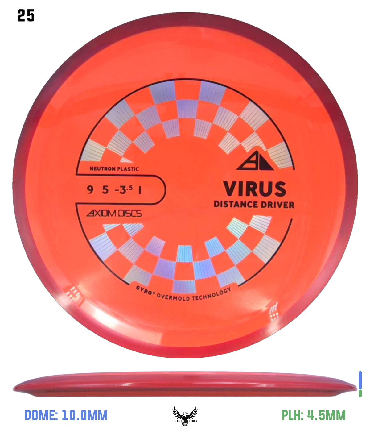 Axiom Neutron Virus - New Stock Stamp