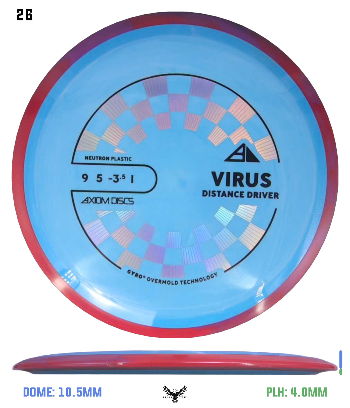 Axiom Neutron Virus - New Stock Stamp