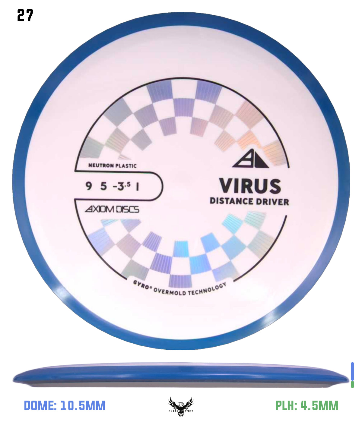 Axiom Neutron Virus - New Stock Stamp