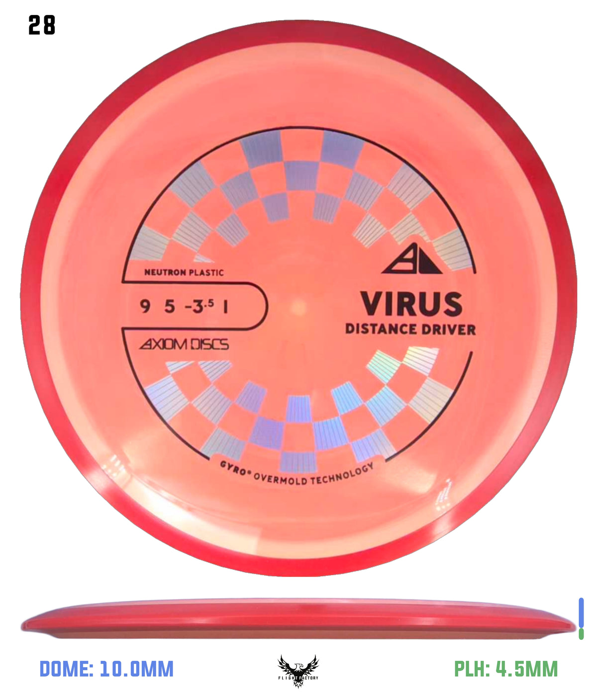 Axiom Neutron Virus - New Stock Stamp