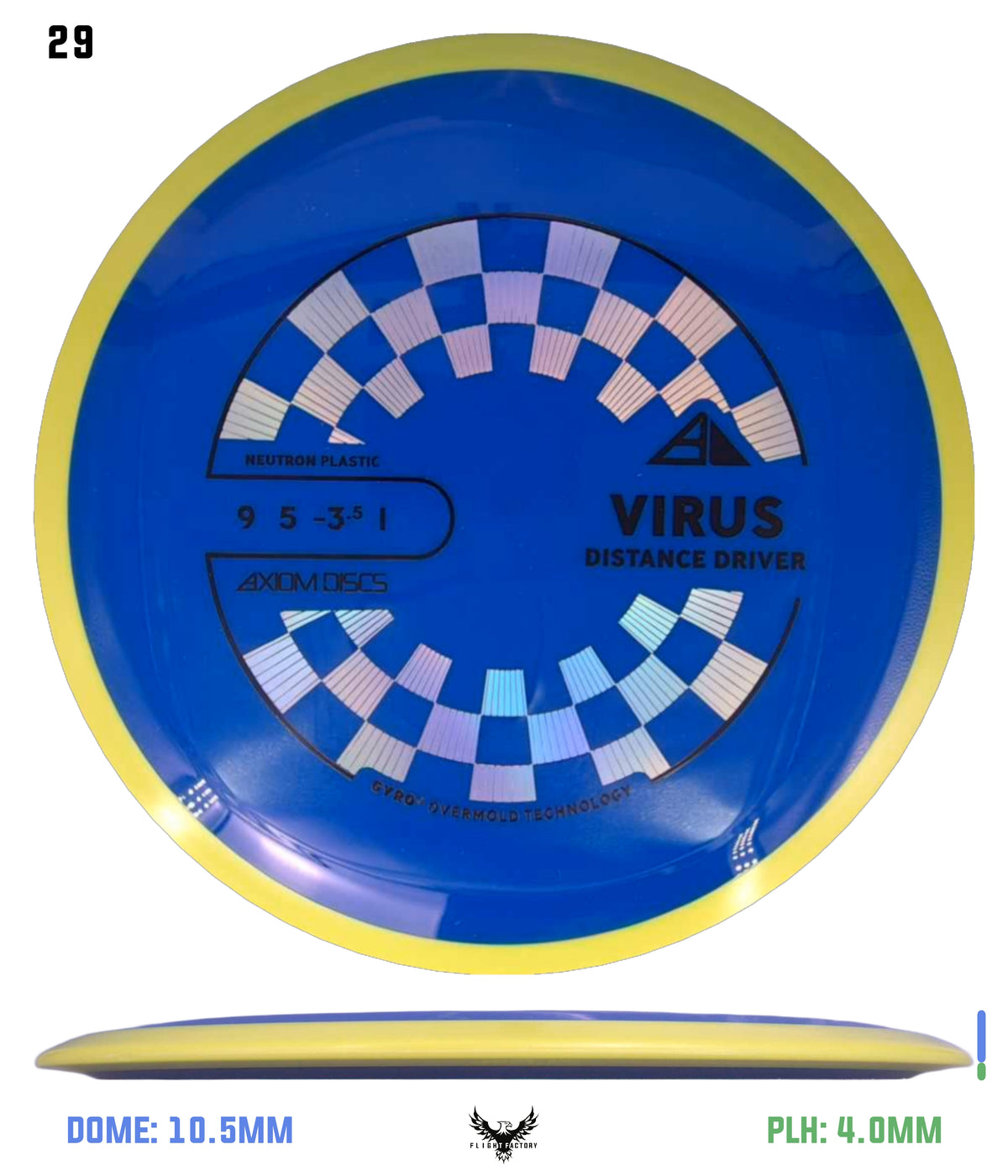 Axiom Neutron Virus - New Stock Stamp