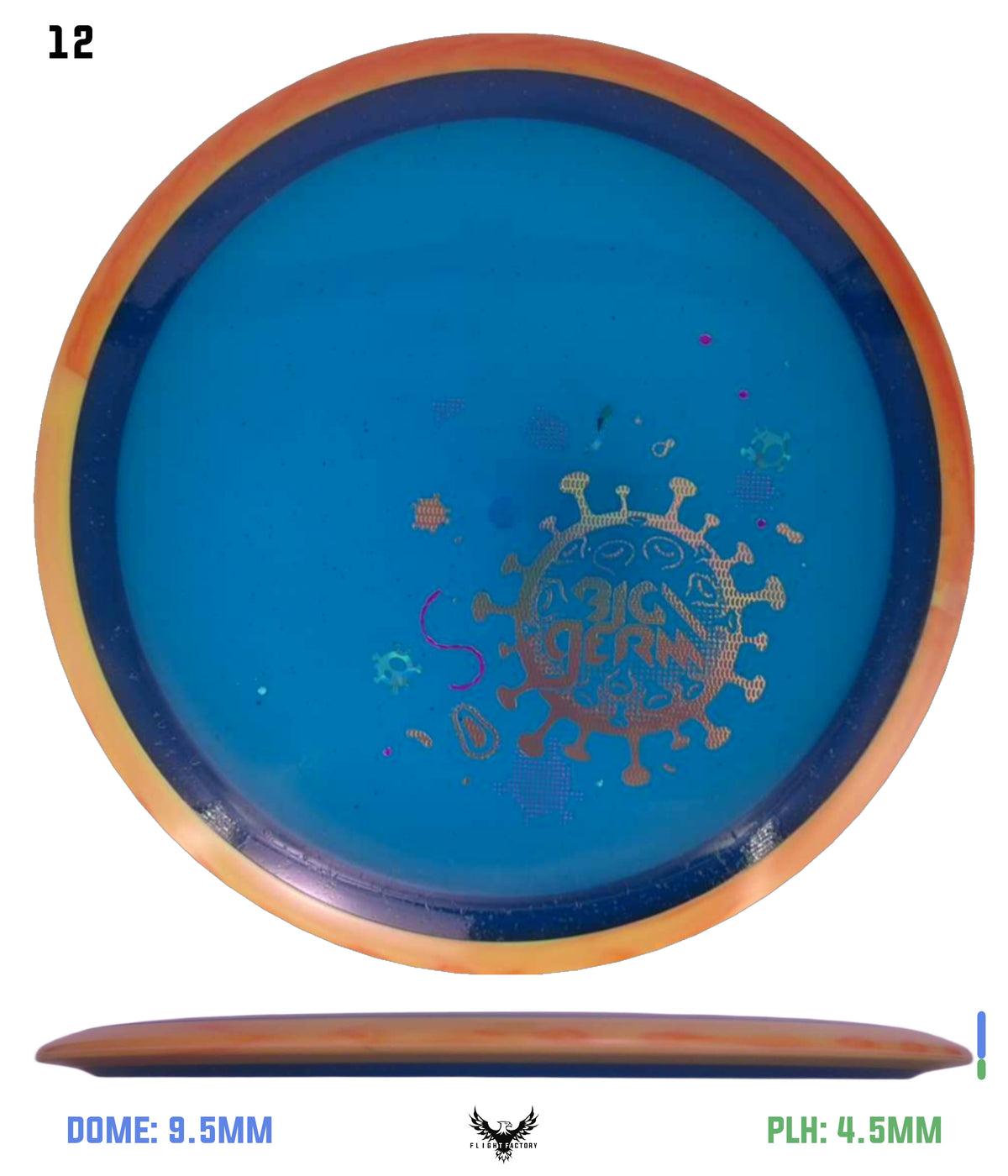 Axiom Particle Glow Proton Virus - "Big Germ Virus"