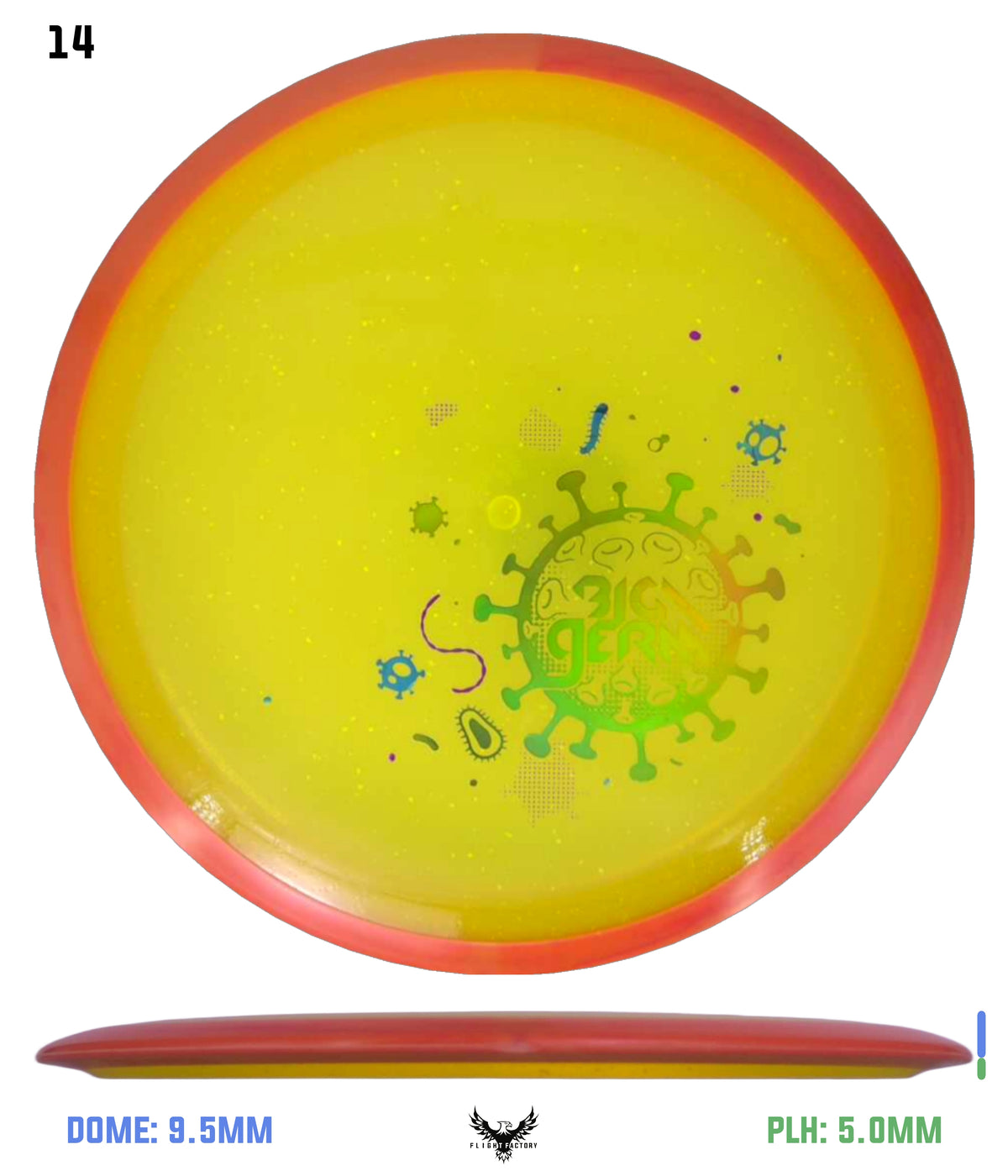 Axiom Particle Glow Proton Virus - "Big Germ Virus"