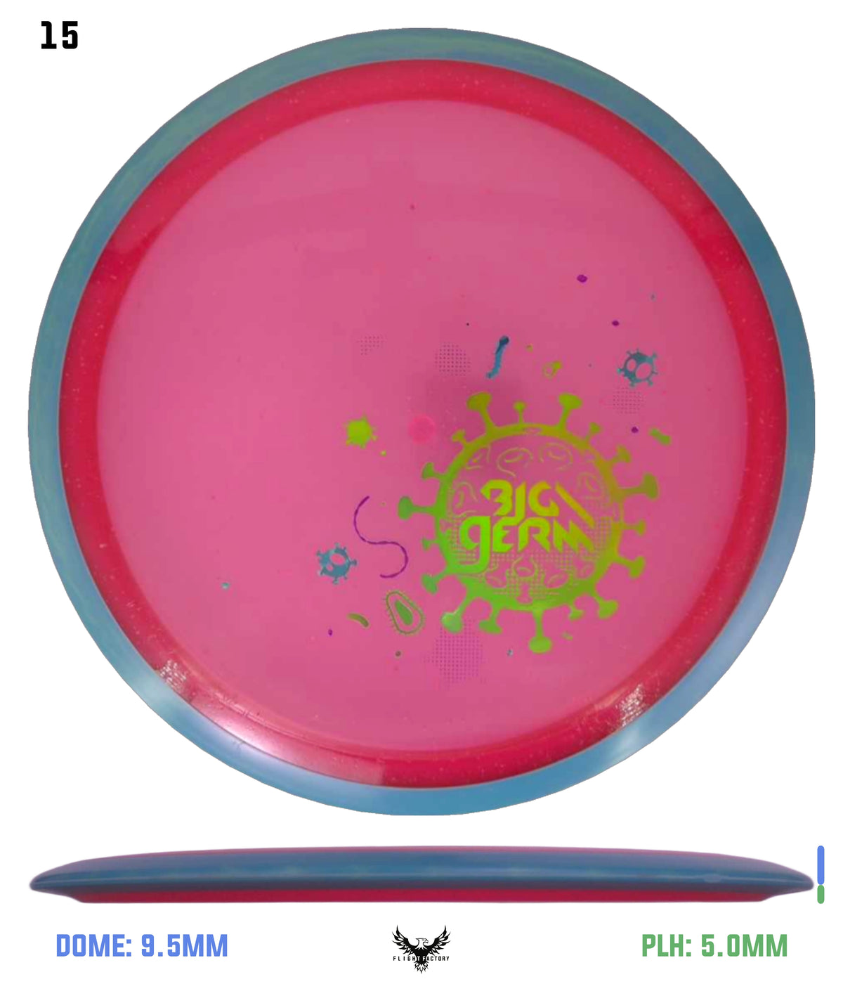 Axiom Particle Glow Proton Virus - "Big Germ Virus"