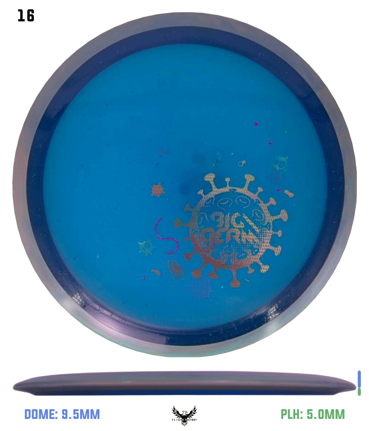 Axiom Particle Glow Proton Virus - "Big Germ Virus"