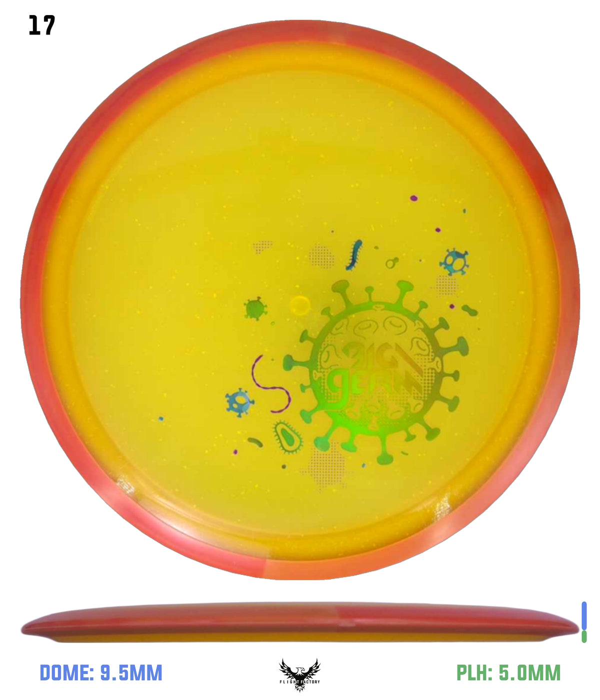 Axiom Particle Glow Proton Virus - "Big Germ Virus"
