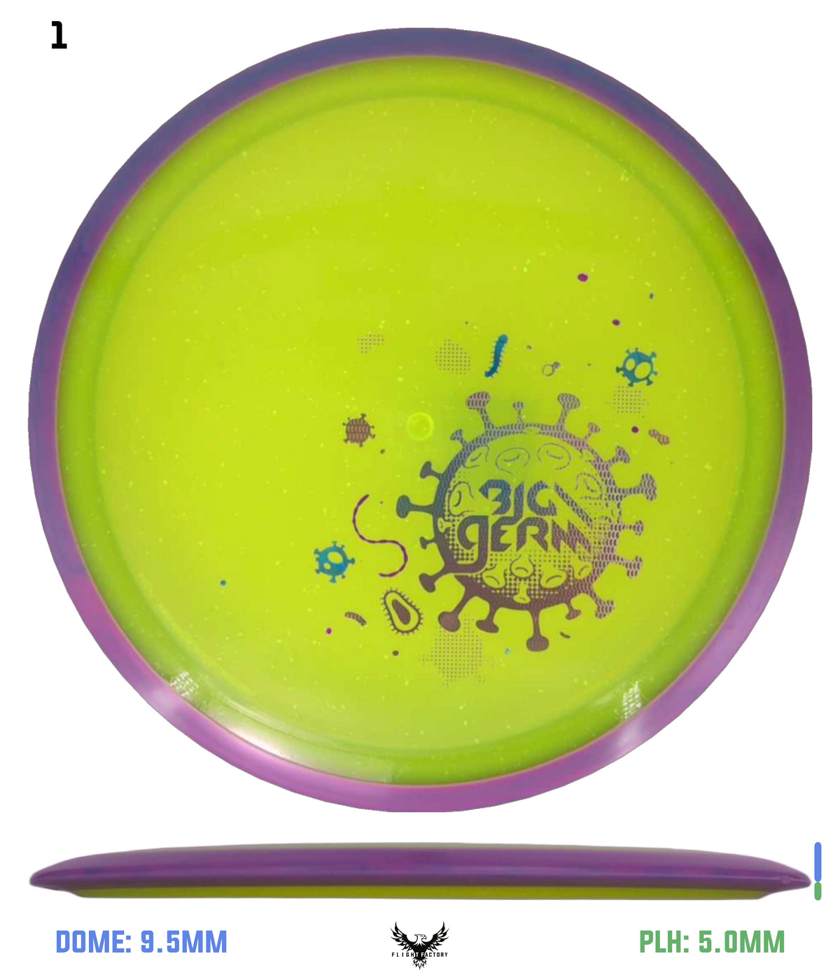 Axiom Particle Glow Proton Virus - "Big Germ Virus"