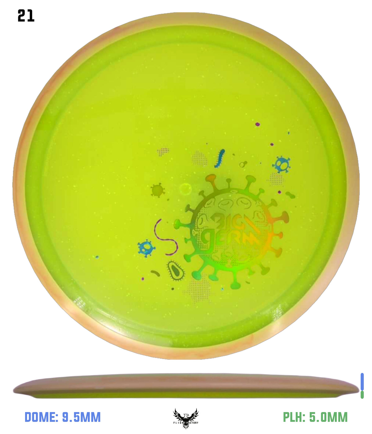 Axiom Particle Glow Proton Virus - "Big Germ Virus"