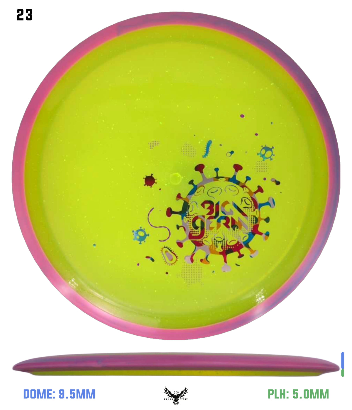Axiom Particle Glow Proton Virus - "Big Germ Virus"