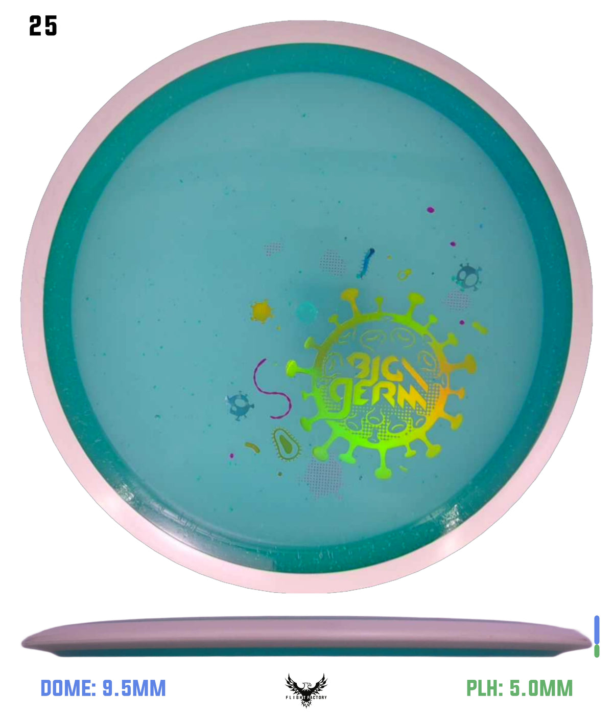 Axiom Particle Glow Proton Virus - "Big Germ Virus"