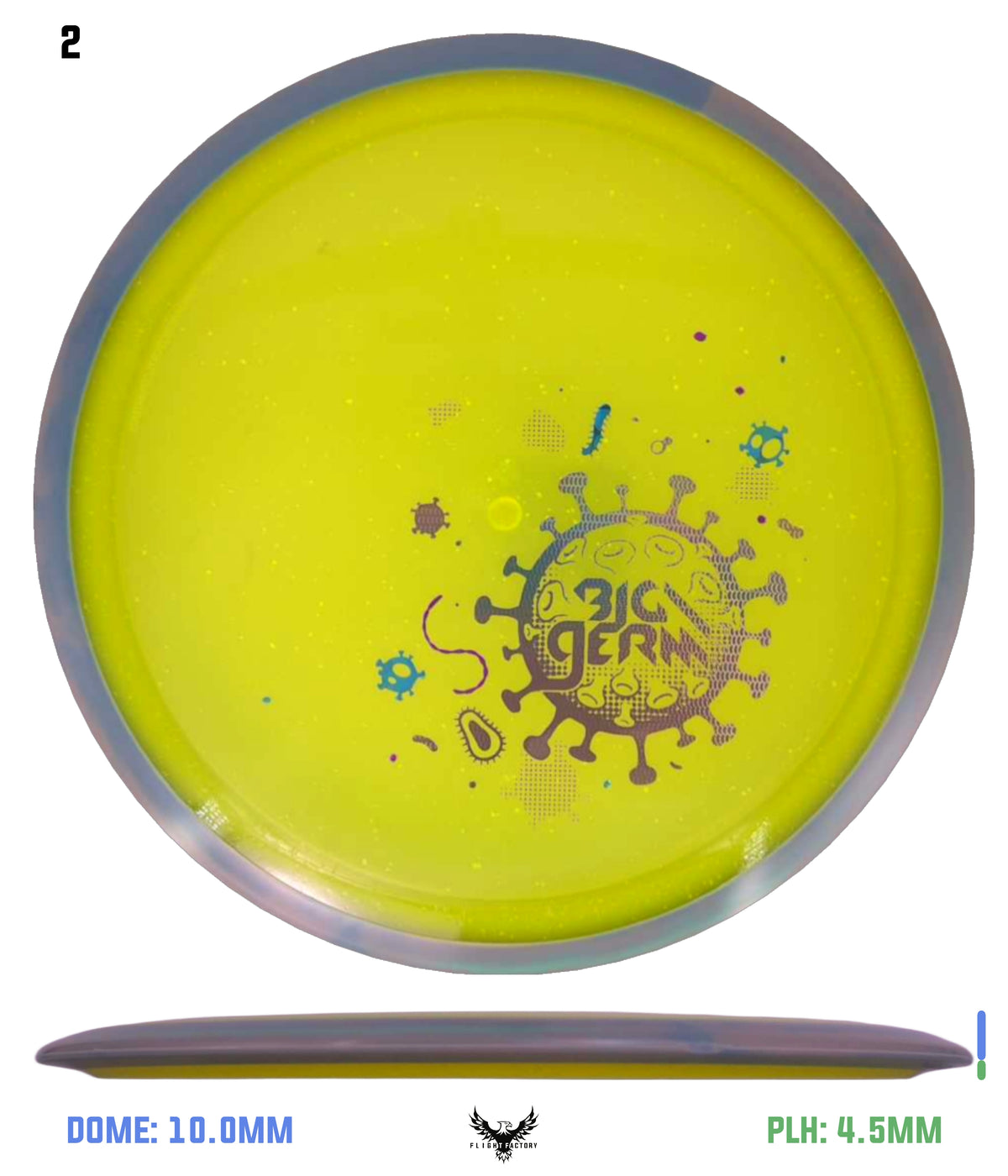 Axiom Particle Glow Proton Virus - "Big Germ Virus"