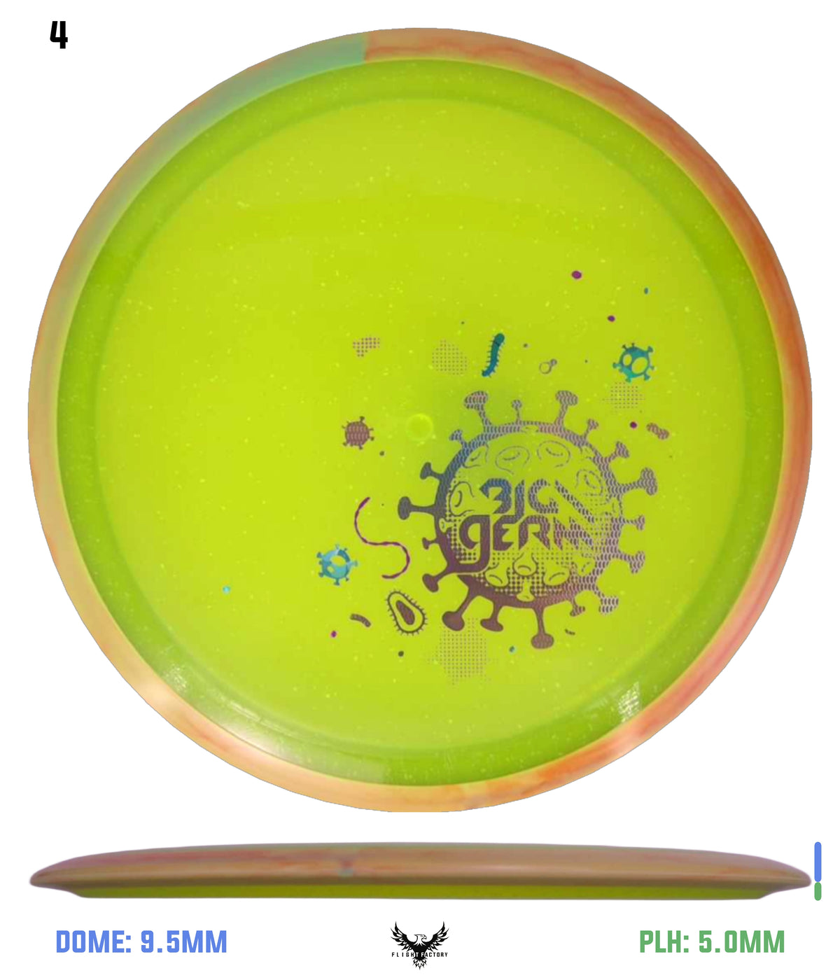 Axiom Particle Glow Proton Virus - "Big Germ Virus"