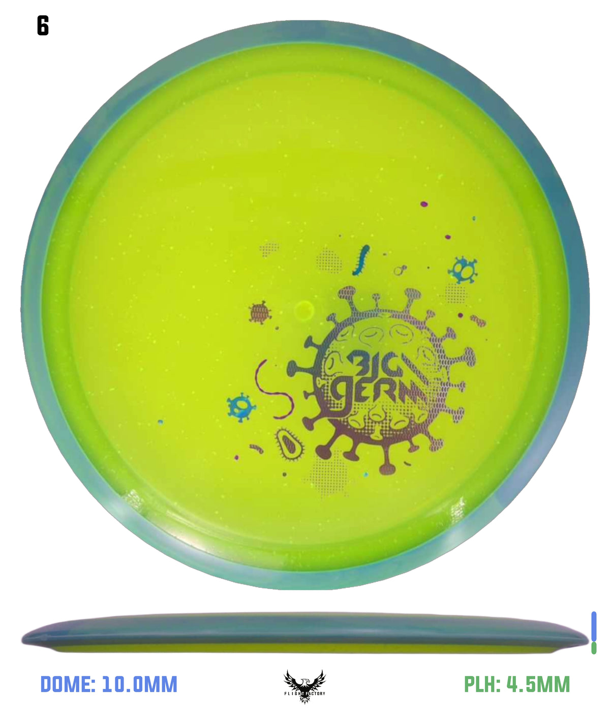 Axiom Particle Glow Proton Virus - "Big Germ Virus"