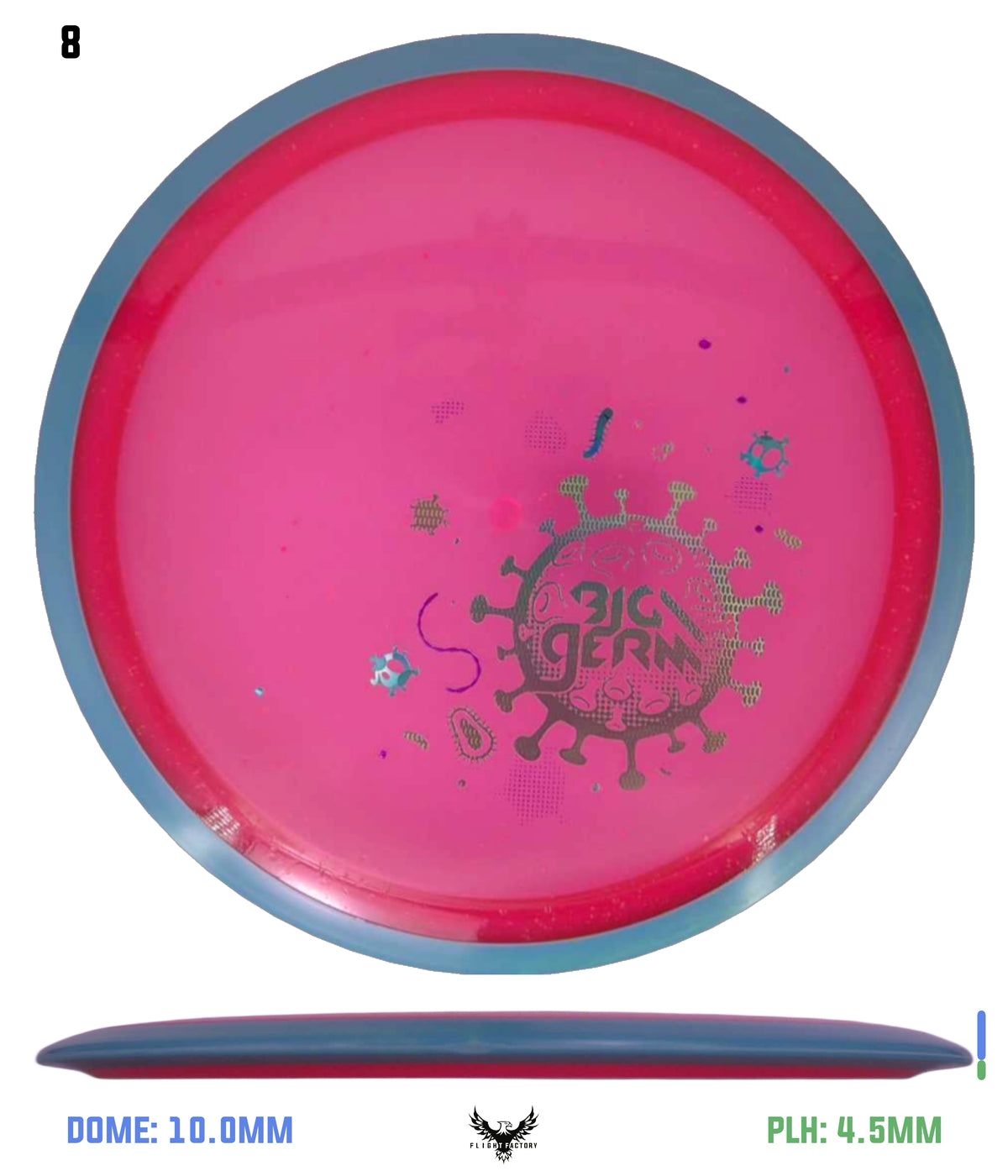 Axiom Particle Glow Proton Virus - "Big Germ Virus"