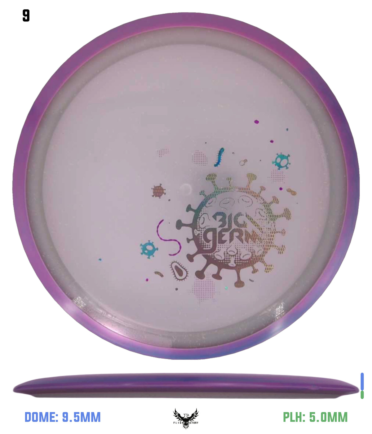 Axiom Particle Glow Proton Virus - "Big Germ Virus"