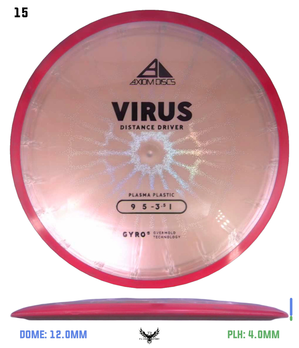 Axiom Plasma Virus - New Stock Stamp