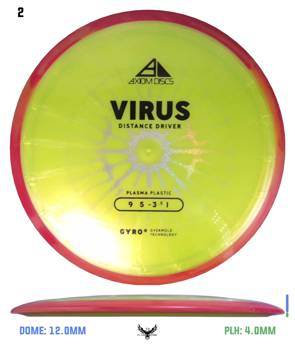 Axiom Plasma Virus - New Stock Stamp