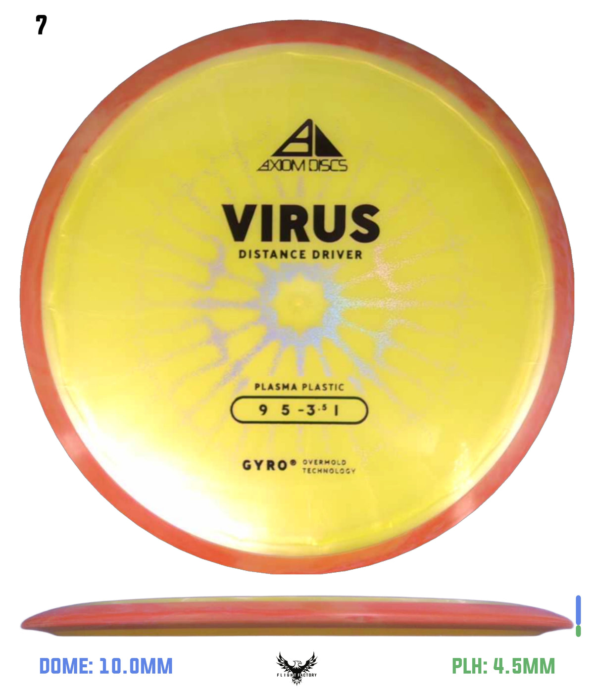 Axiom Plasma Virus - New Stock Stamp