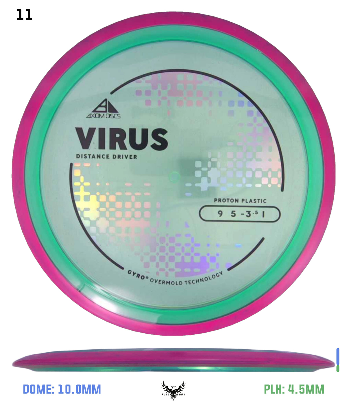 Axiom Proton Virus - New Stock Stamp