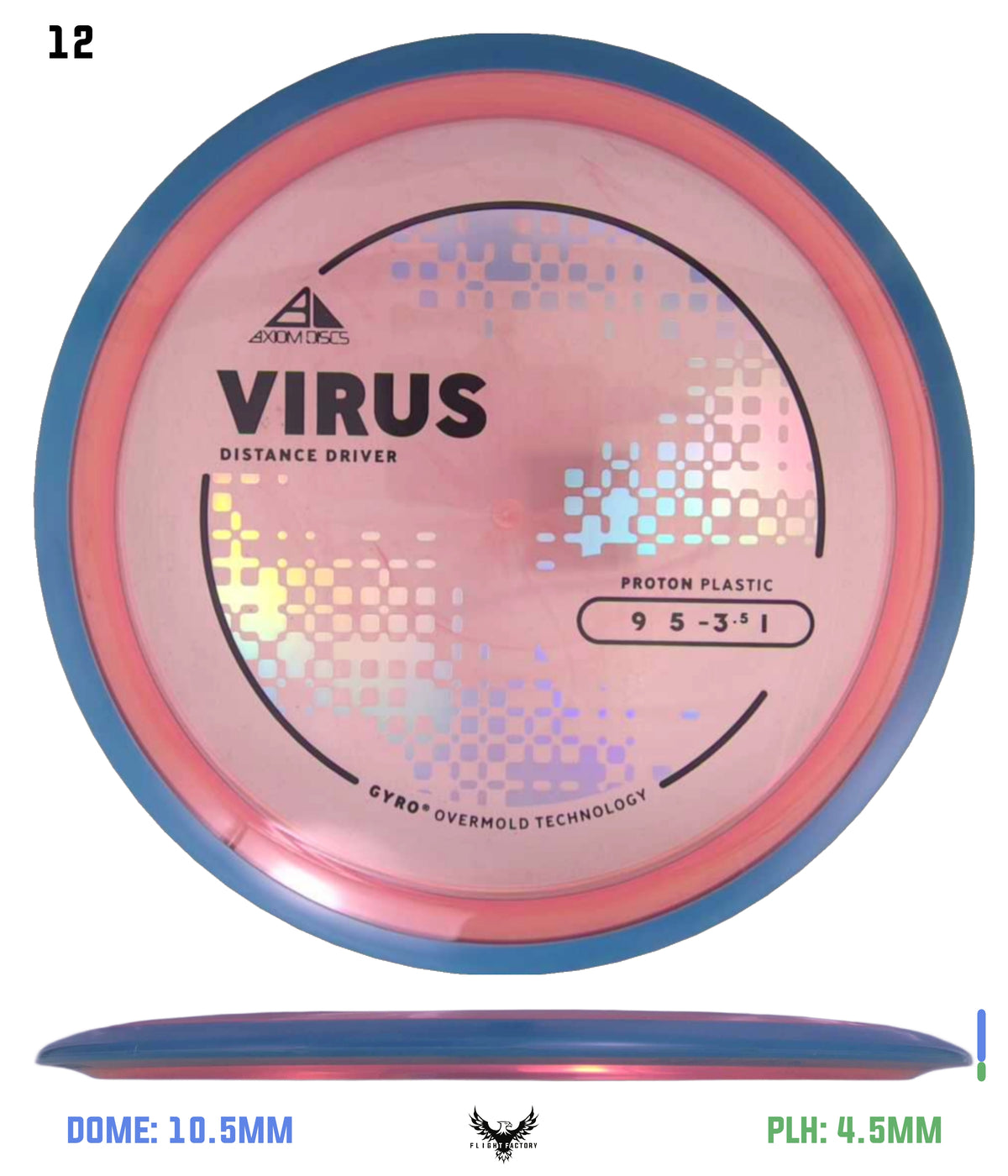 Axiom Proton Virus - New Stock Stamp