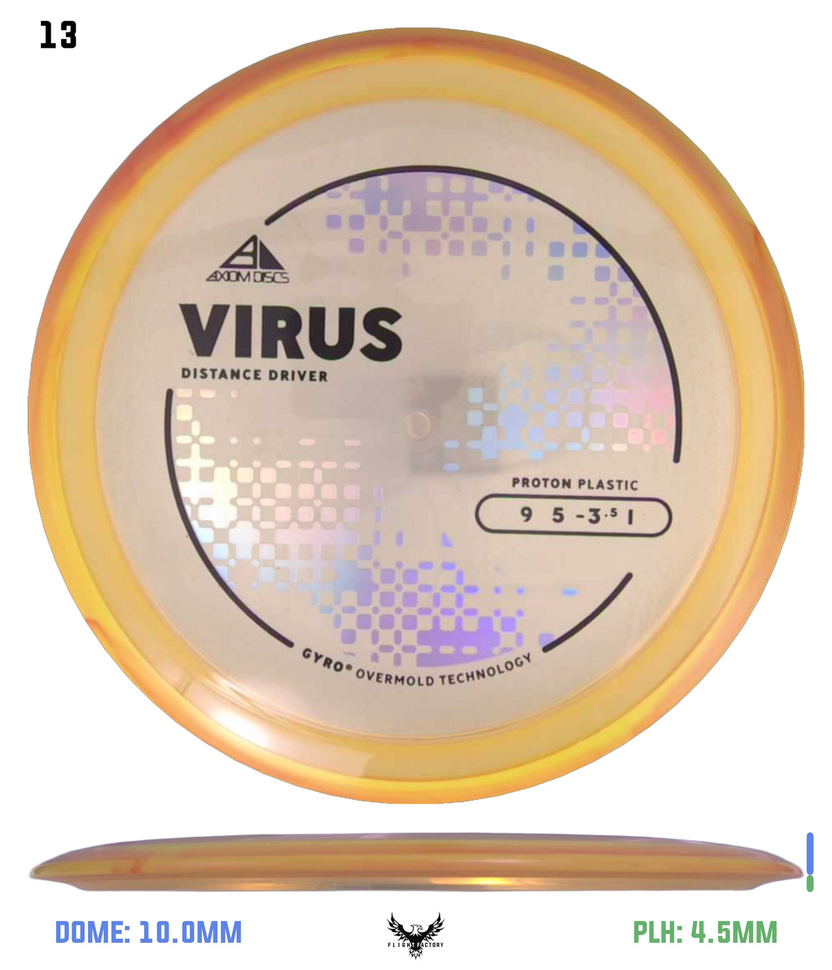 Axiom Proton Virus - New Stock Stamp